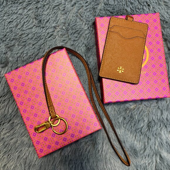 Tory Burch ID Lanyard (brown) - Picture 1 of 4